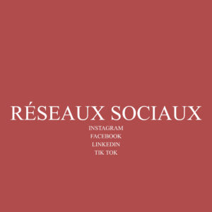 Réseaux sociaux